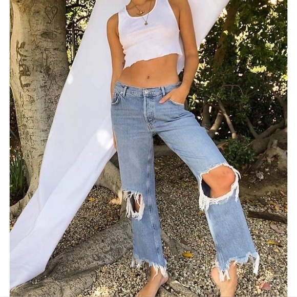 Free People Denim - We The Free People Maggie Mid-Rise Cropped Jeans – Size 27